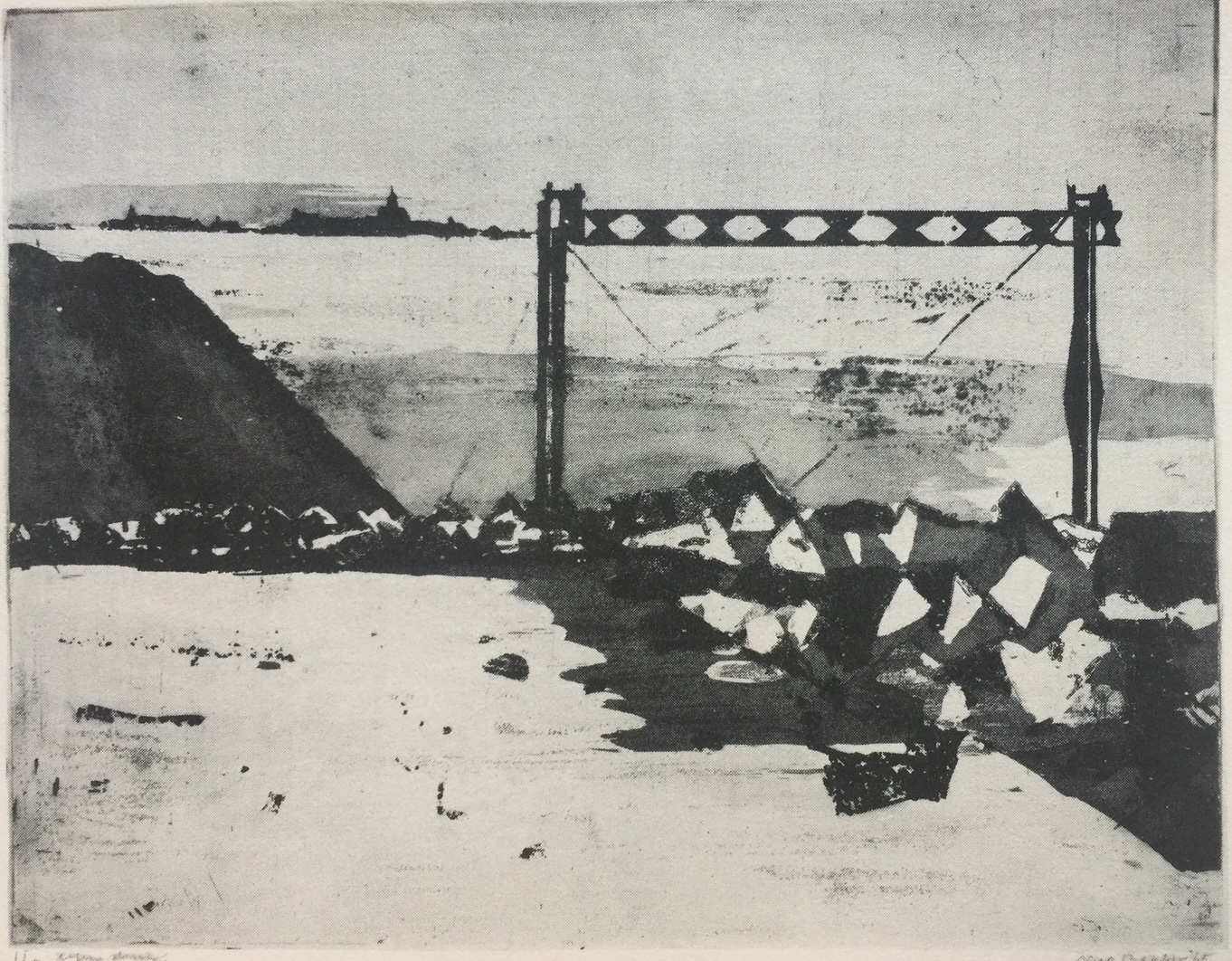 Zeeland, Deltawerken, Nico Bakker, Grafiek